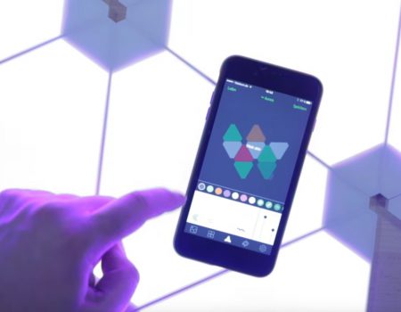 Nanoleaf Aurora „TechStage testet LEDs mit App-Steuerung und Apple-Home-Anbindung“