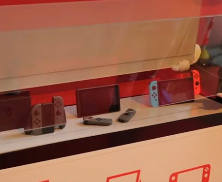 Nintendo Switch „Die Curved-Redaktion mit einem Hands-On zur Nintendo Switch“